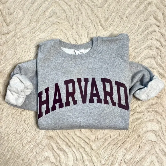 Harvard University Crew Neck by Champion Size Large - Picture 7 of 7